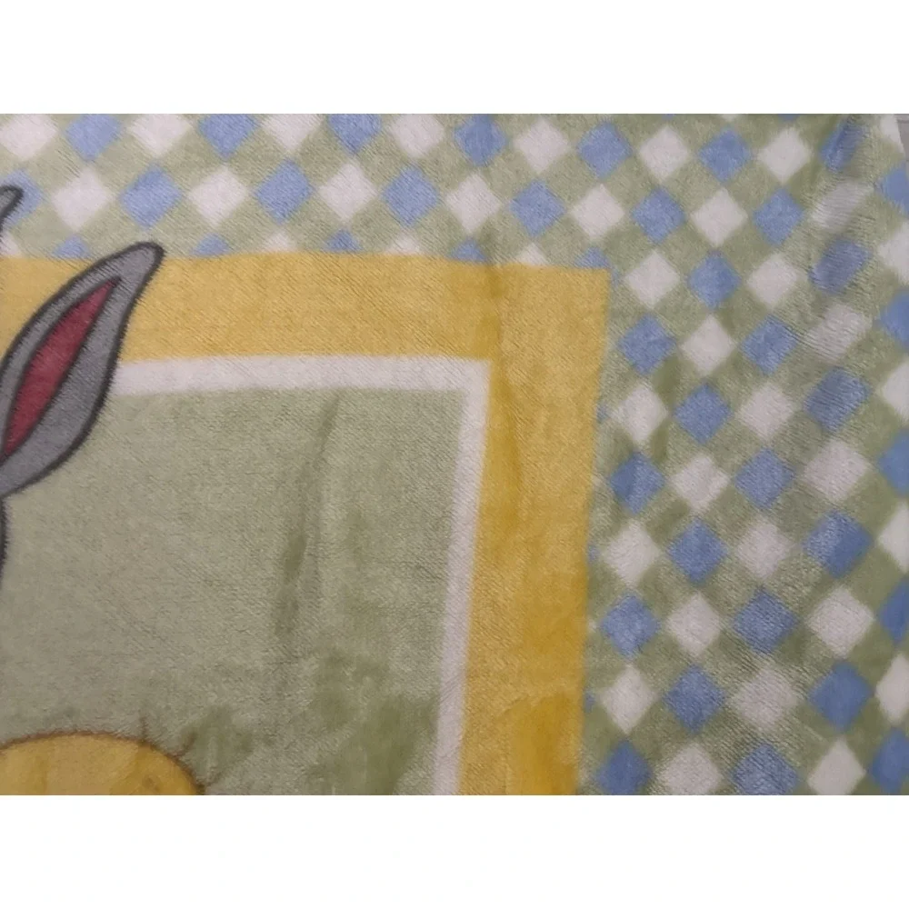Vintage Looney Tunes Baby Looney Tunes‎ Plush Soft Baby Blanket Throw 30